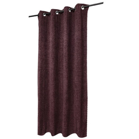 Rideau boucle violet