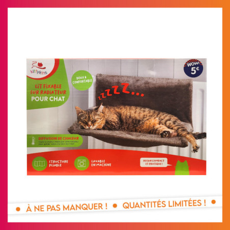 Lit de radiateur pour chat