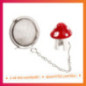 Boule a the figurine champignon