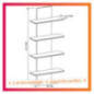Etagere 4 etages manguier