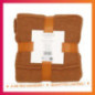 Plaid hoodie marron