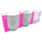Lot de 3 verres bas tokyo 330ml