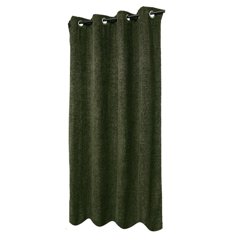 Rideau boucle  kaki