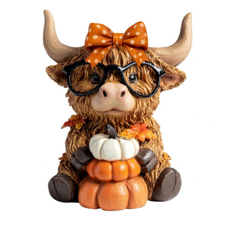 Statue vache highland mimi 20cm