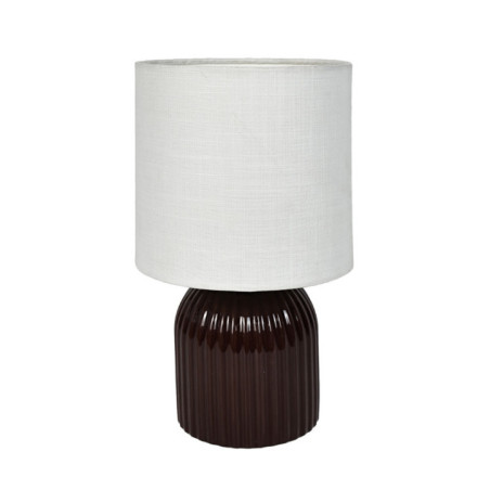 Lot de 2 lampes de chevet rouges