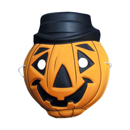 Masque enfant pvc citrouille, mo