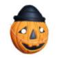Masque enfant pvc citrouille, mo