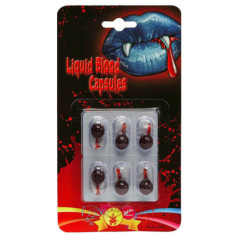 Capsules de faux sang