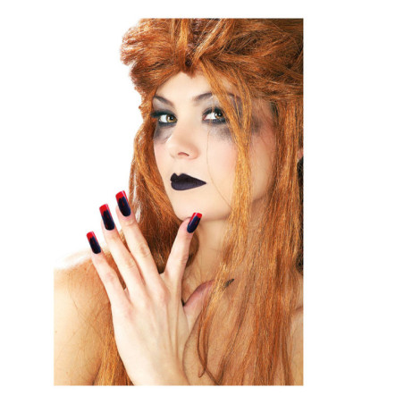 Kit rouge a levre et faux ongles