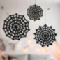 Pack de 3 toiles d'araignee en p