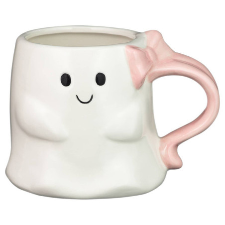 Mug fantome rose avec nAud