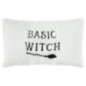 Coussin blanc basic witch