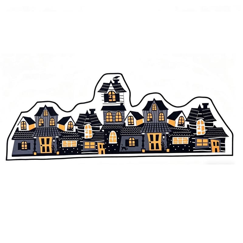 Tapis villages halloween 160cm