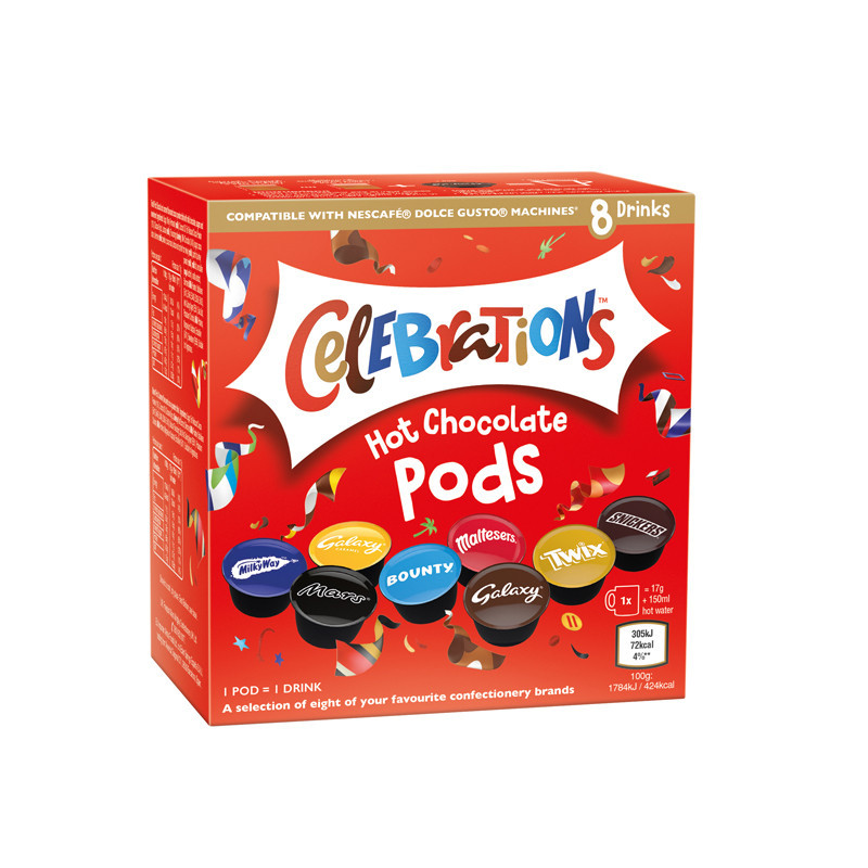Capsules chocolat chaud 136g
