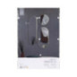 Miroir rond et ovale veda beige