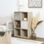 Cube de rangement chenille