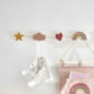 Pathere 4 crochets arc en ciel