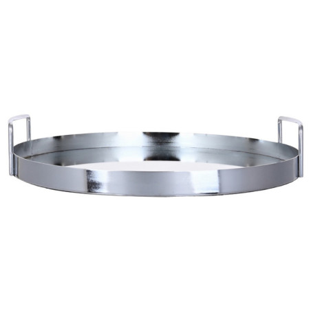Plateau chrome avec poignees