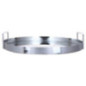 Plateau chrome avec poignees