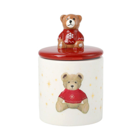 Bougie couvercle ourson 3d