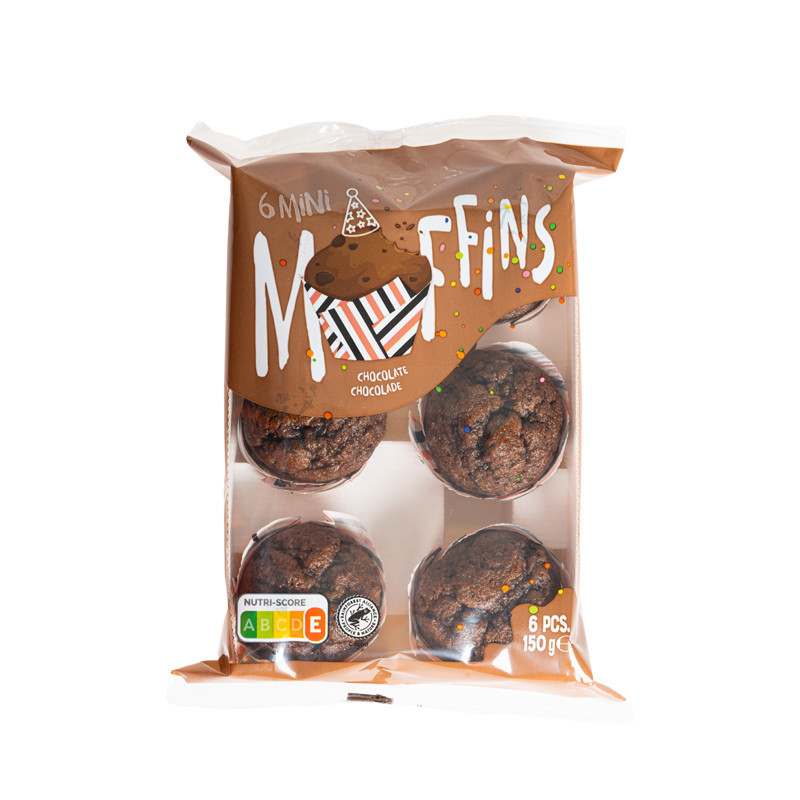 Mini muffins chocolat 150g