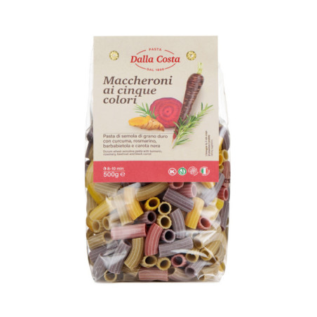 Pates macaroni aux cinq saveurs