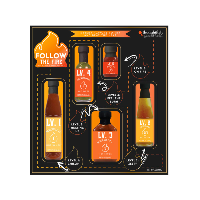 Coffret challenge sauces epicees