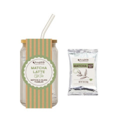 Mug avec poudre matcha