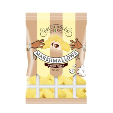 Marshmallows bananes chocolat