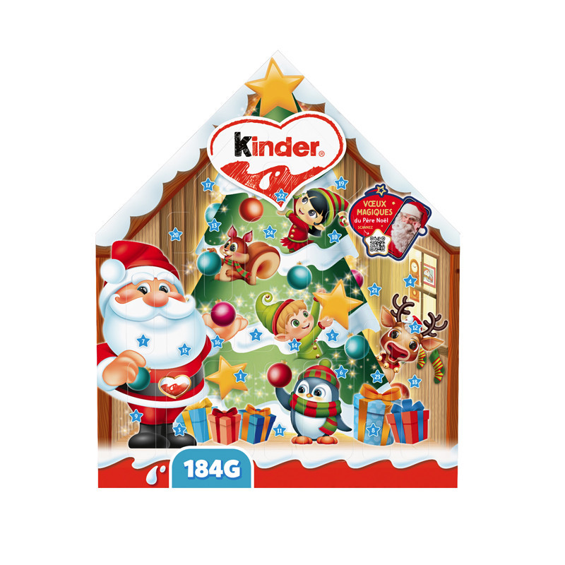Calendrier de l'avent 184g