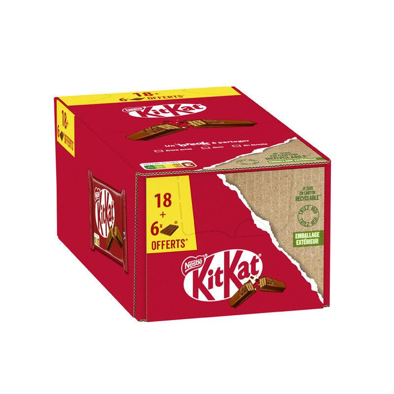 Barres chocolatees 996g