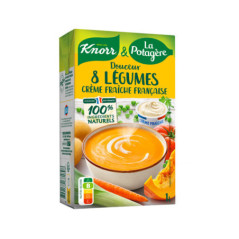 Soupe 8 legumes & creme fraiche