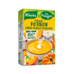 Veloute potiron & creme fraiche