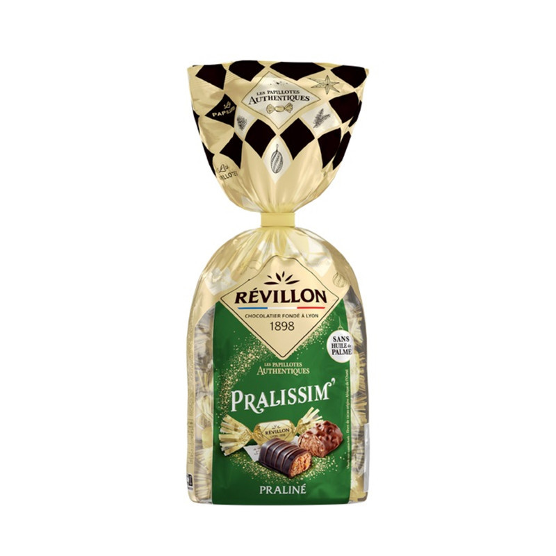 Papillotes chocolat/praline 360g