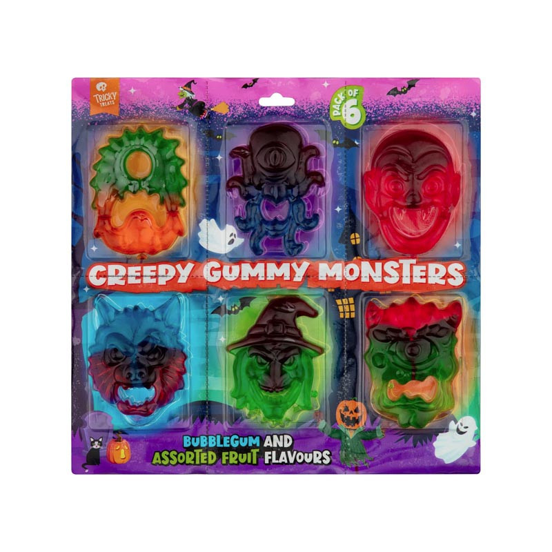 Bonbon monstres x6 66g