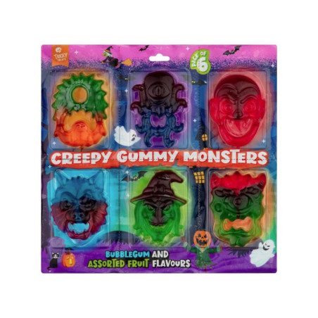 Bonbon monstres x6 66g