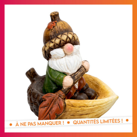 Gnomes barques 2 ass 12cm