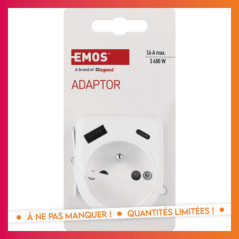 Prise electrique avec usb a/c