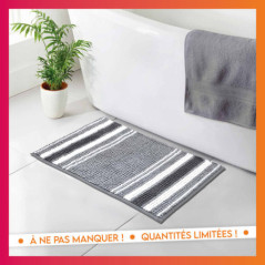 Tapis chenille 40x60cm 2 ass