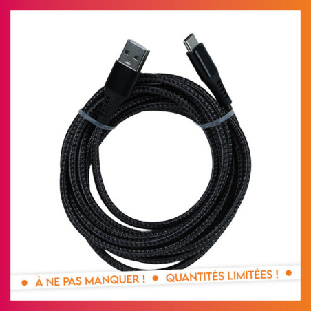 Cable usb a to type c 3 m