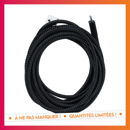 Cable usb a to lightning 3 m