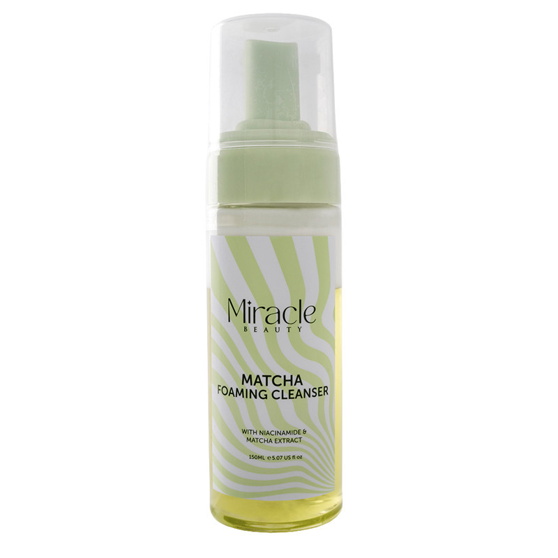 Matcha nettoyant moussant visage