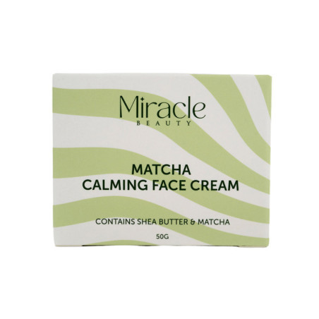 Creme visage apaisante au matcha