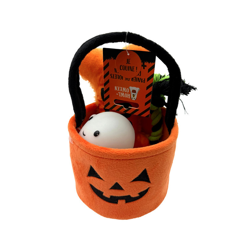 Ensemble panier boo d'halloween