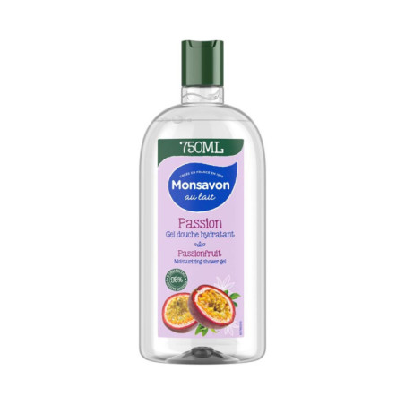 Monsavon gel douche 750ml passio
