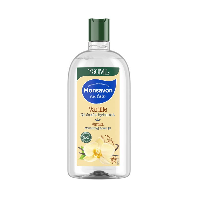 Gel douche vanille 750ml