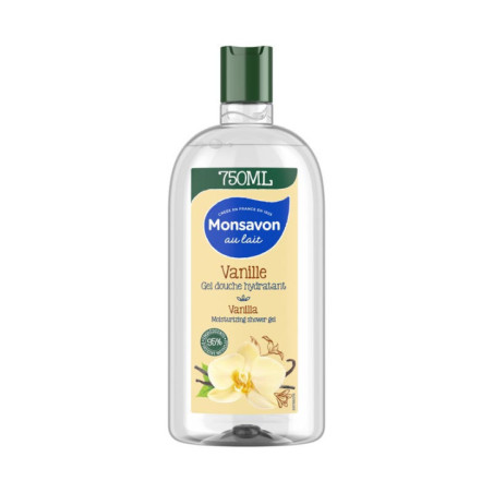 Gel douche vanille 750ml