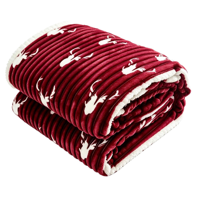 Parure rennes 240x220cm rouge