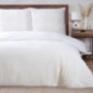 Parure cotelee 260x240cm creme
