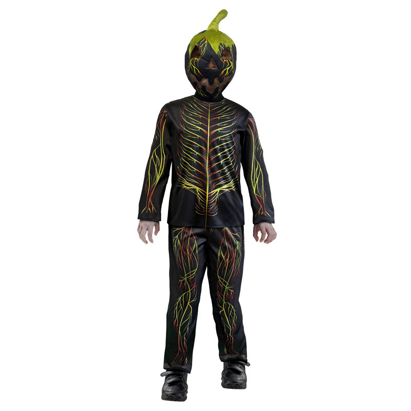 Costume garcon  squelette avec m